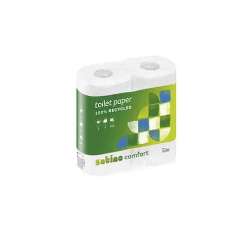 Satino Comfort toiletpapier 2-lgs wit -ecolabel-